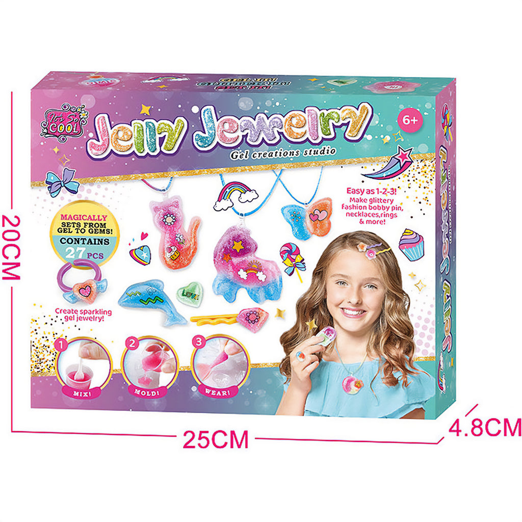 DIY 水晶啫哩魔法飾