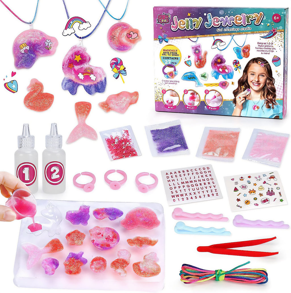 DIY 水晶啫哩魔法飾