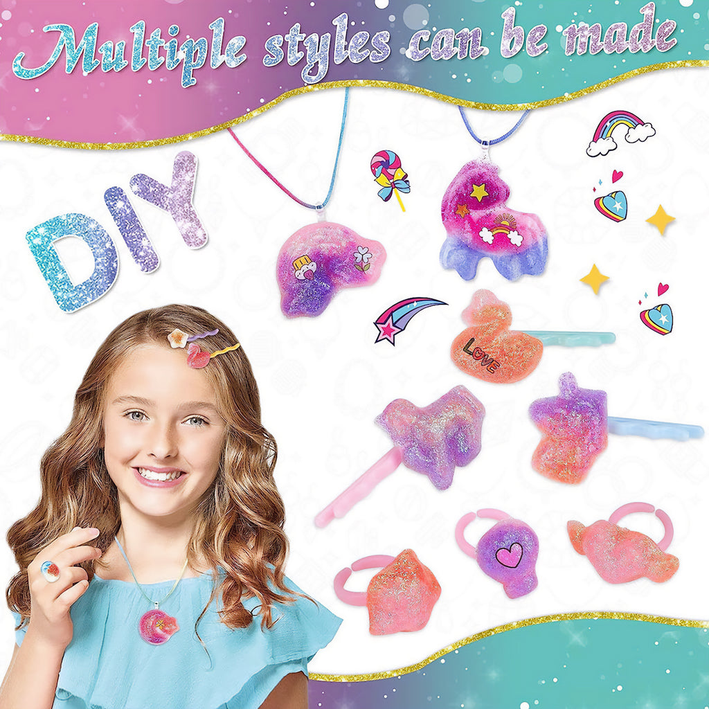 DIY 水晶啫哩魔法飾