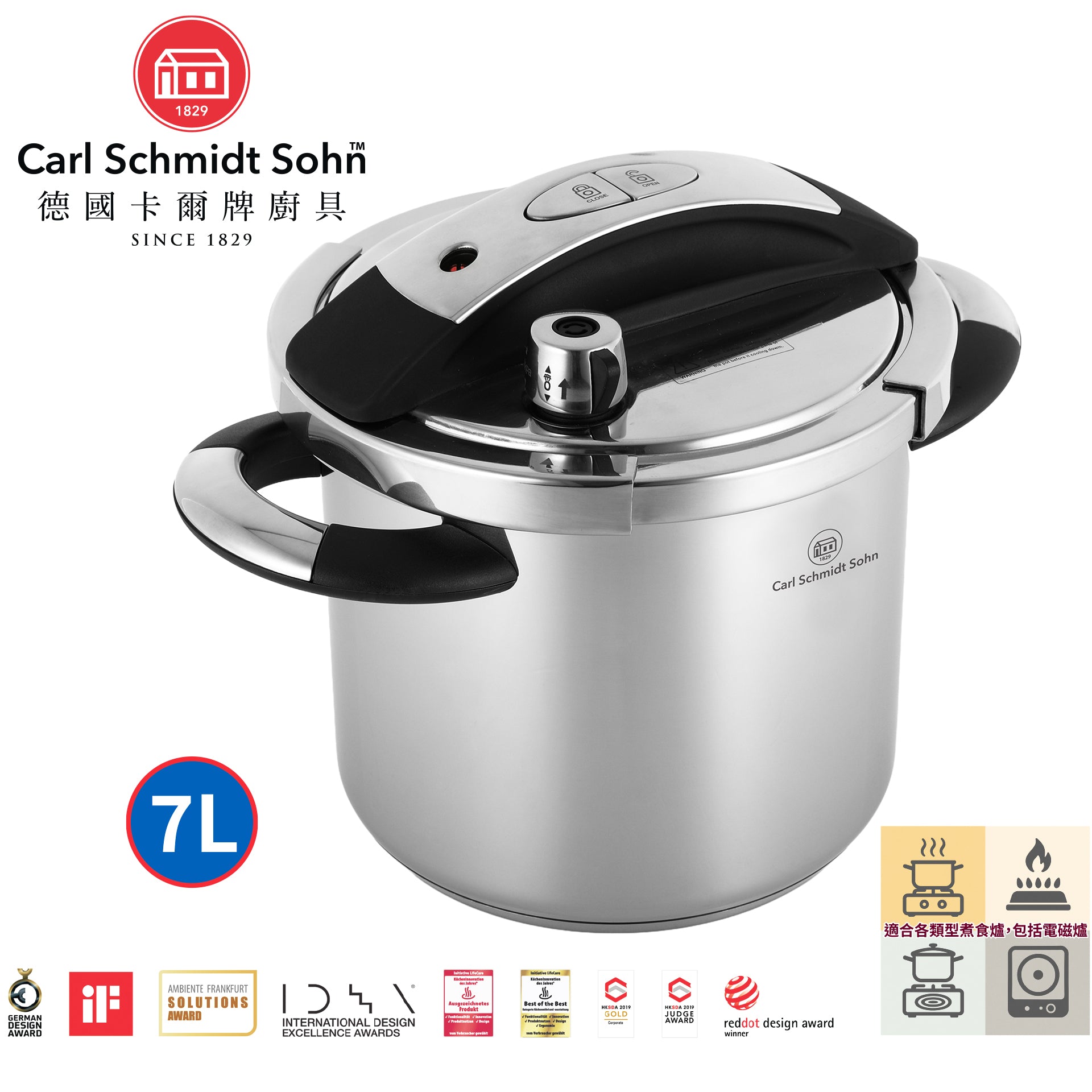 德國卡爾牌 PREPRO高速煲