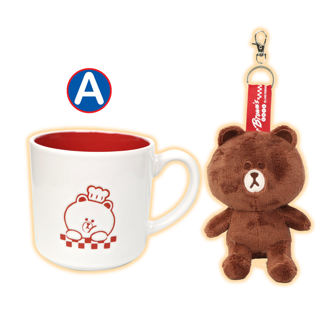 陶瓷杯連匙扣套裝&陶瓷杯連抹毛巾套裝