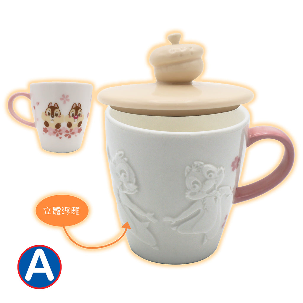 卡通正版陶瓷杯連蓋