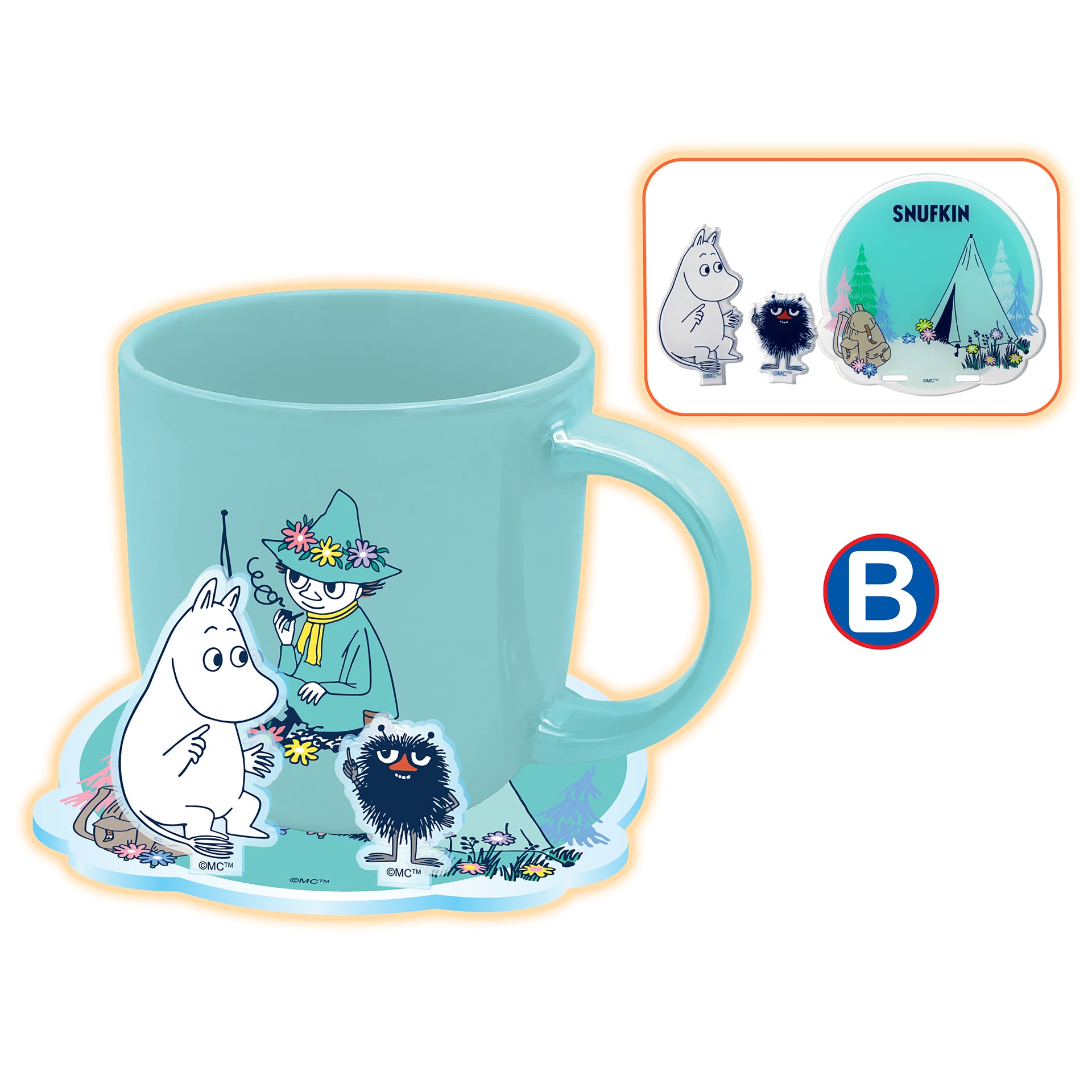 卡通人物正版陶瓷杯套裝