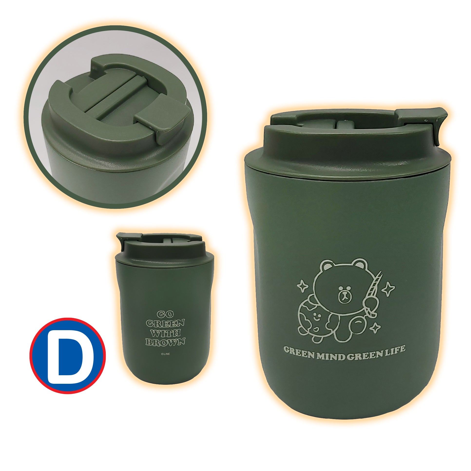 卡通正版真空冷熱不鏽鋼(240ml)保溫杯