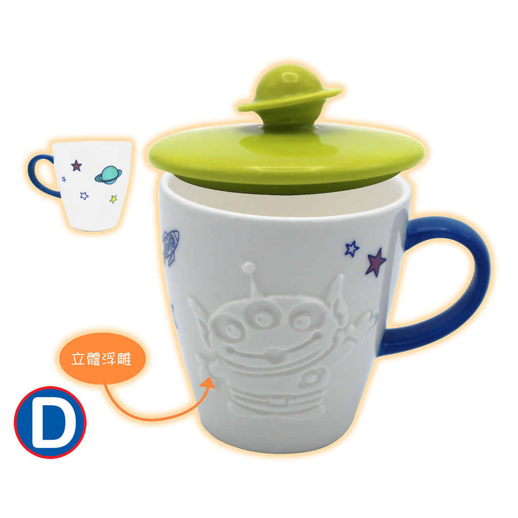 卡通正版陶瓷杯連蓋