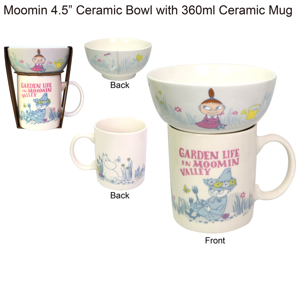 正版卡通人物陶瓷碗連杯套裝