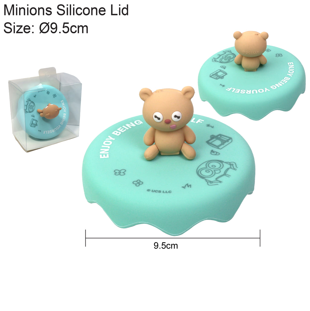 卡通品牌3D硅膠杯蓋