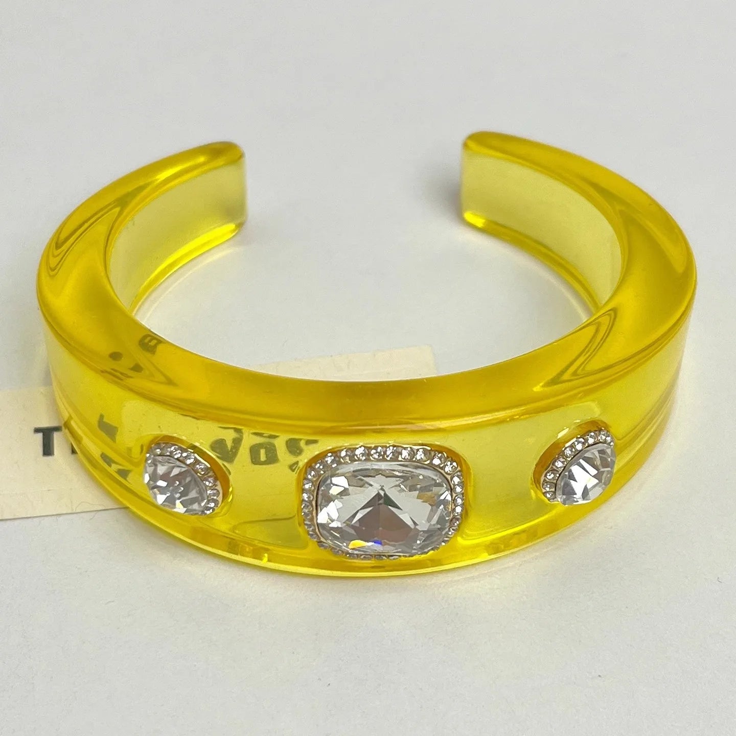 Fashion Rhinestone Wide Cuff Bracelet