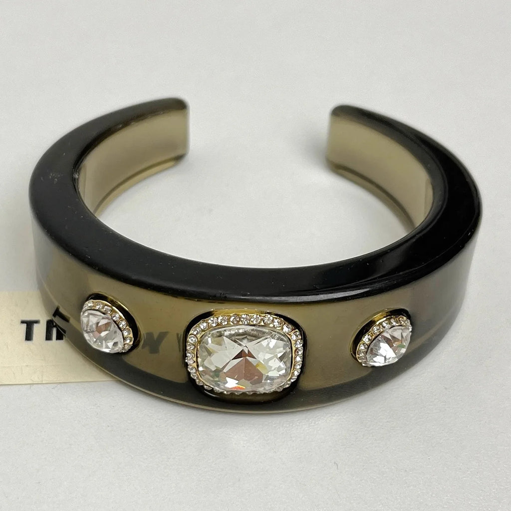 Fashion Rhinestone Wide Cuff Bracelet