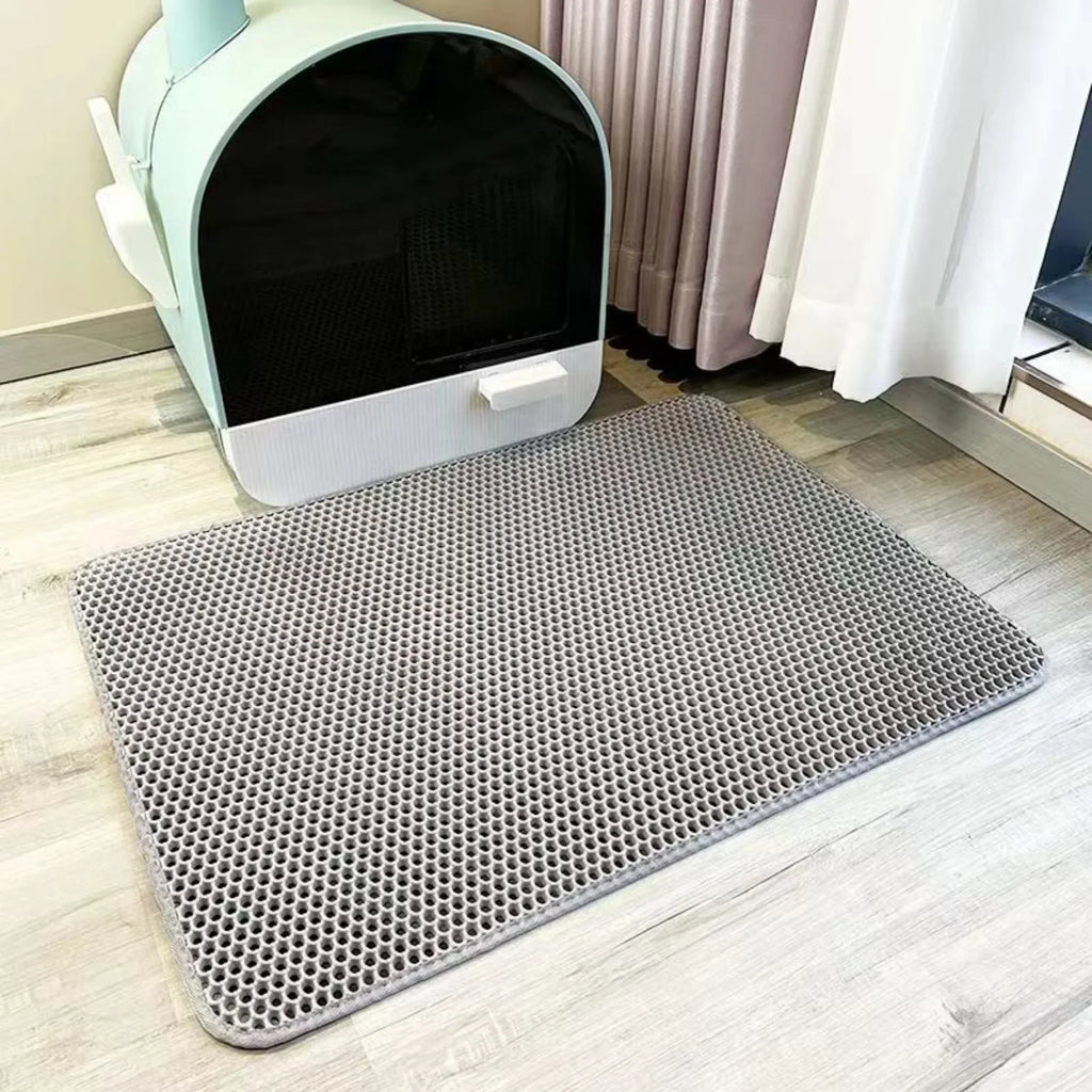 Extra Large Heavy Duty Waterproof Cat Litter Mat