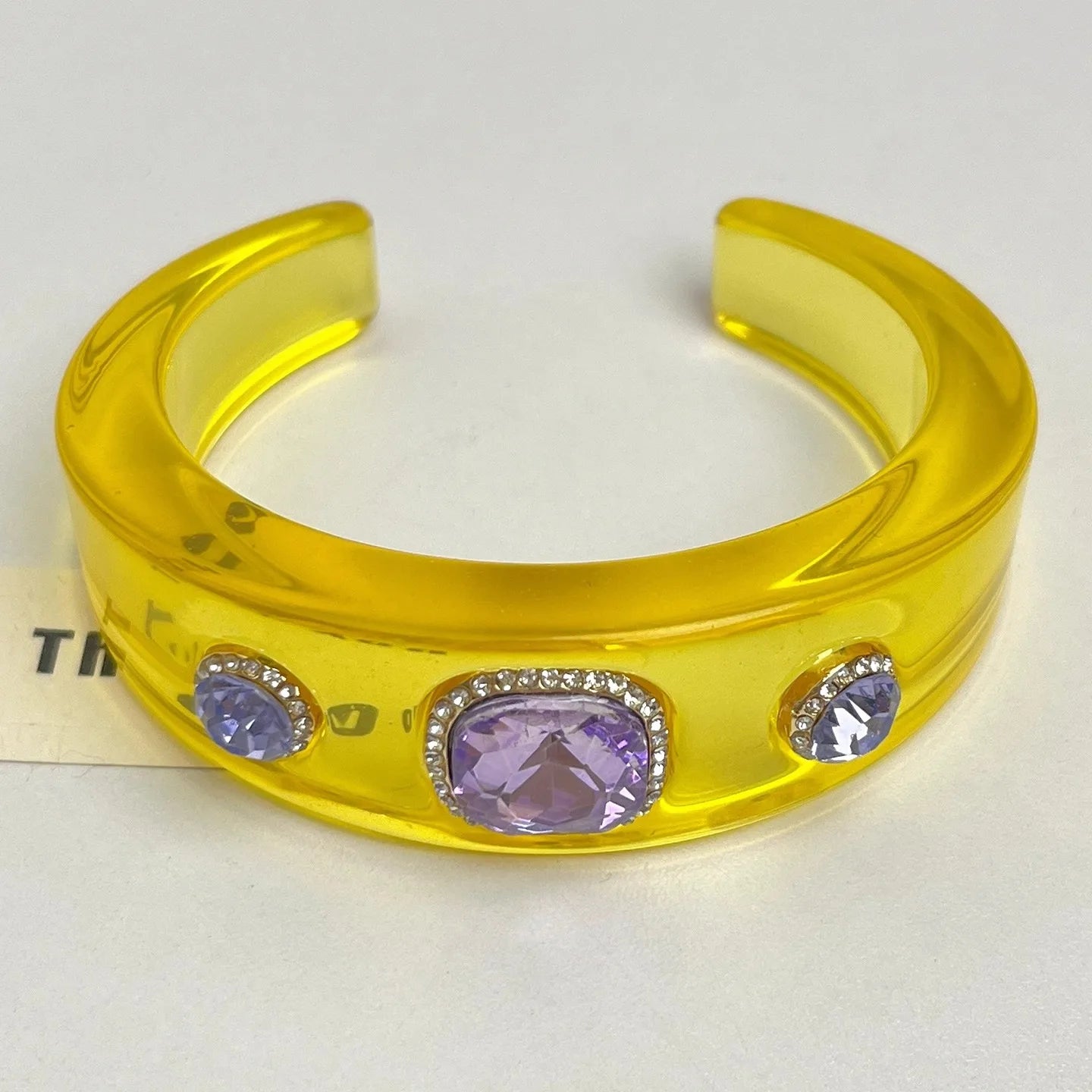 Fashion Rhinestone Wide Cuff Bracelet