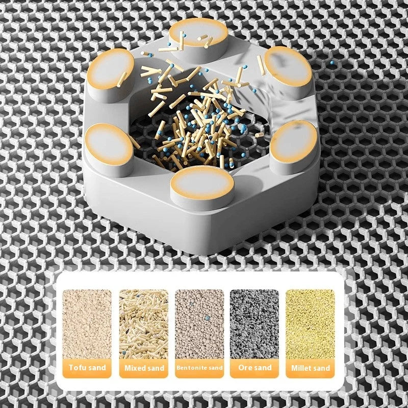 Extra Large Heavy Duty Waterproof Cat Litter Mat