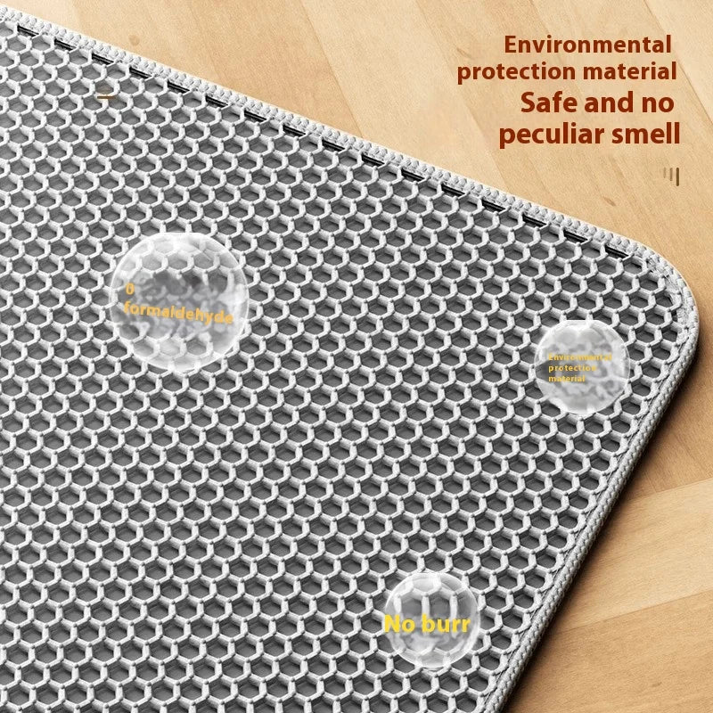 Extra Large Heavy Duty Waterproof Cat Litter Mat