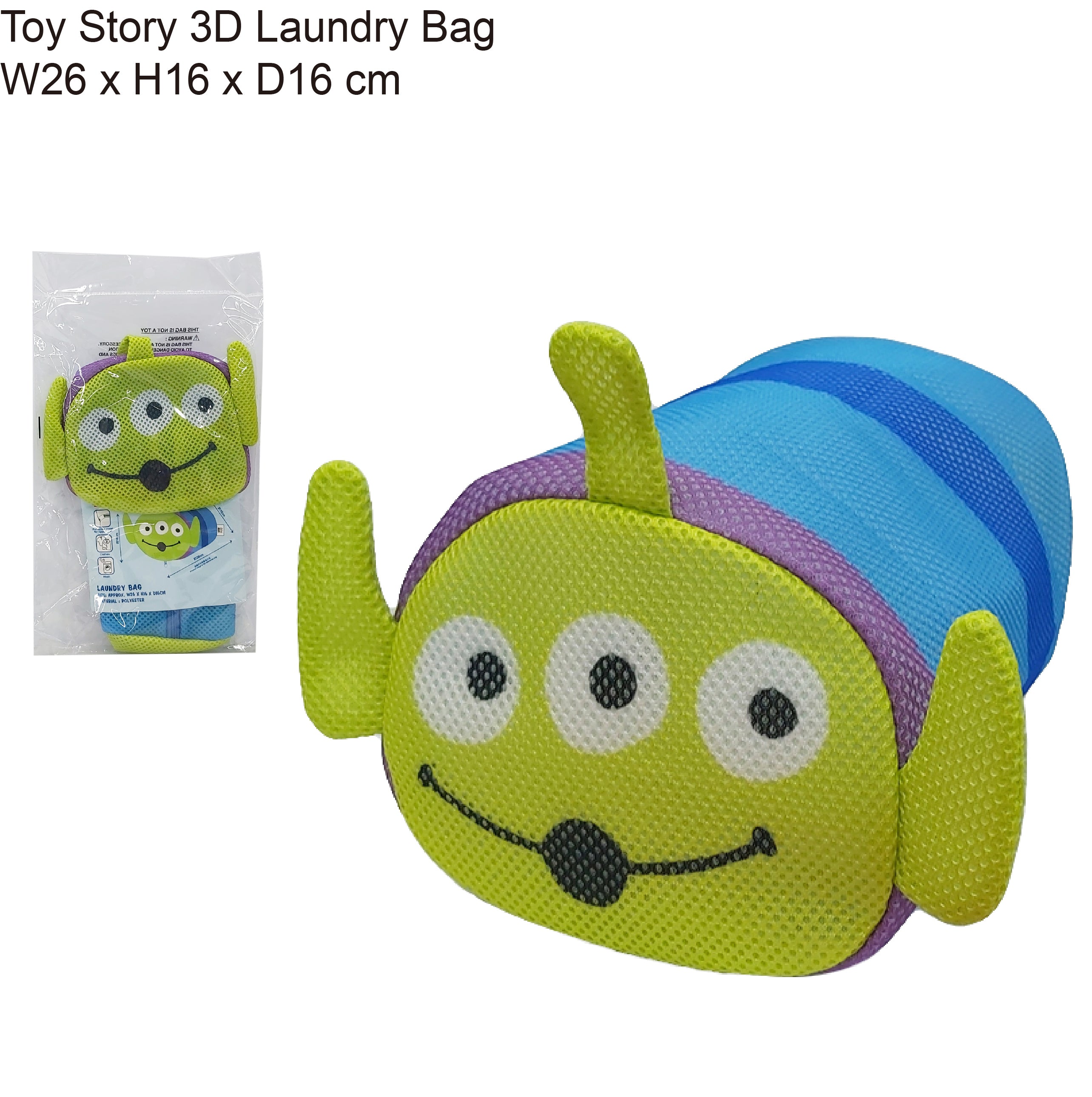 卡通人物3D洗衣袋