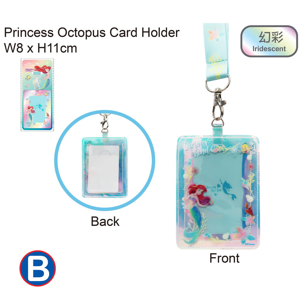 正版卡通人物幻彩掛頸八達通套及PU卡套