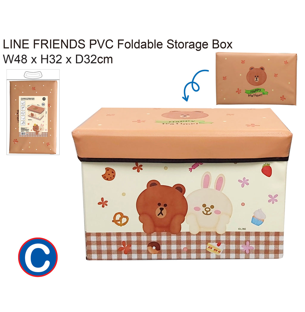 正版卡通人物摺疊收納箱