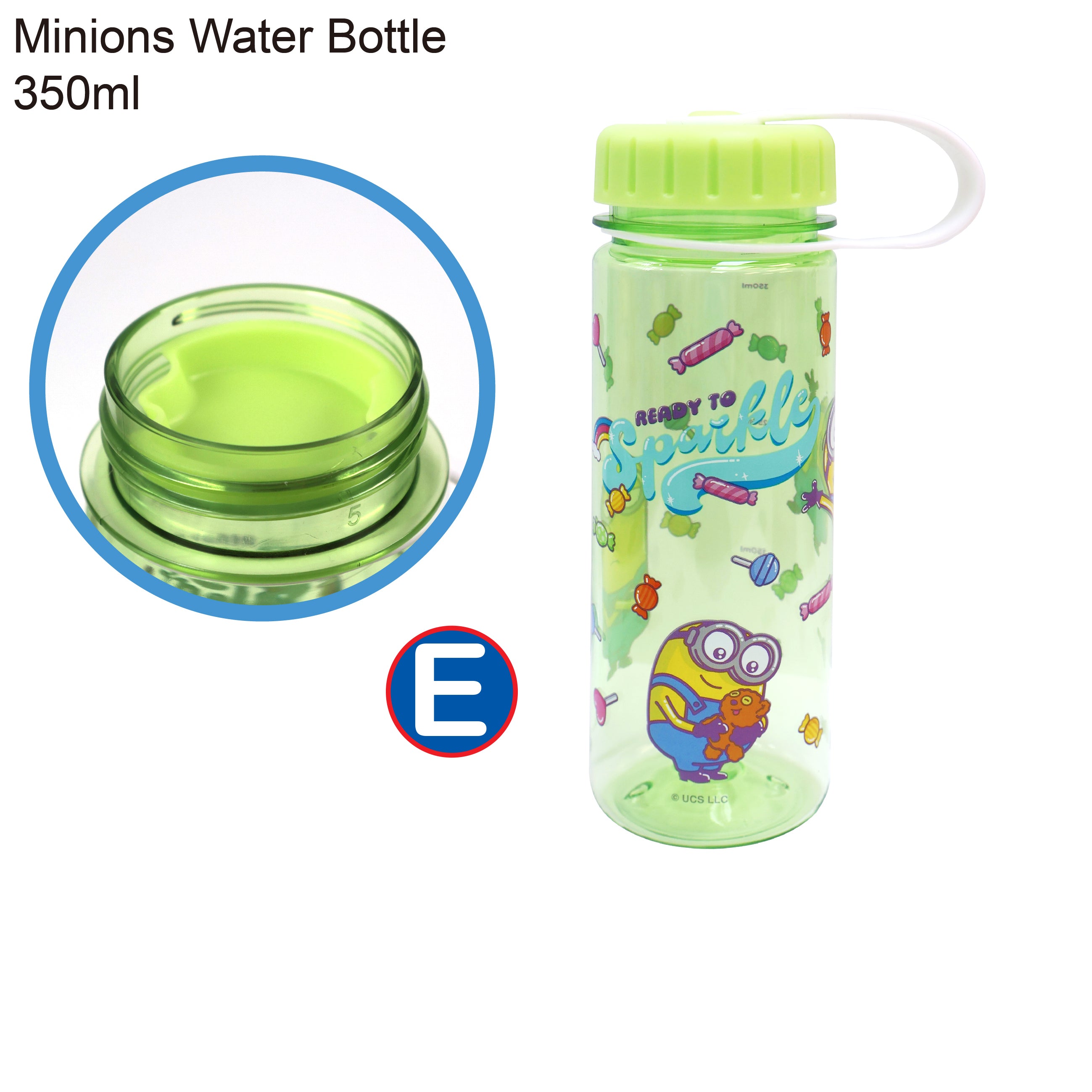 正版卡通人物便攜式扁水樽