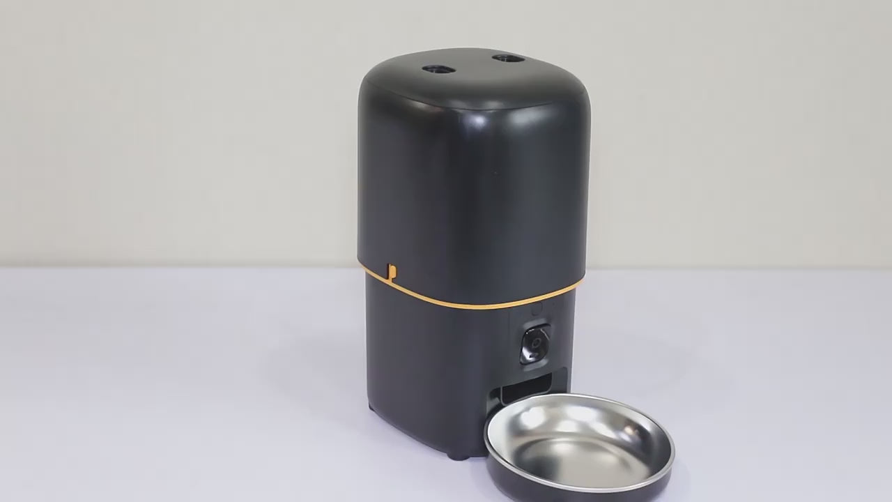 Automatic Cat Feeder Camera Pet Smart Cat Food Kibble Dispenser